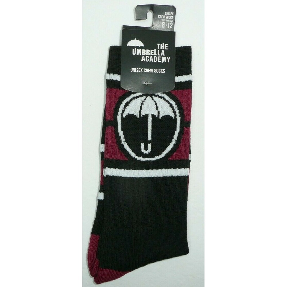 Umbrella Academy Crew Socks Unisex Comics TV Graphic Novel 1 Pair Casual Novelty